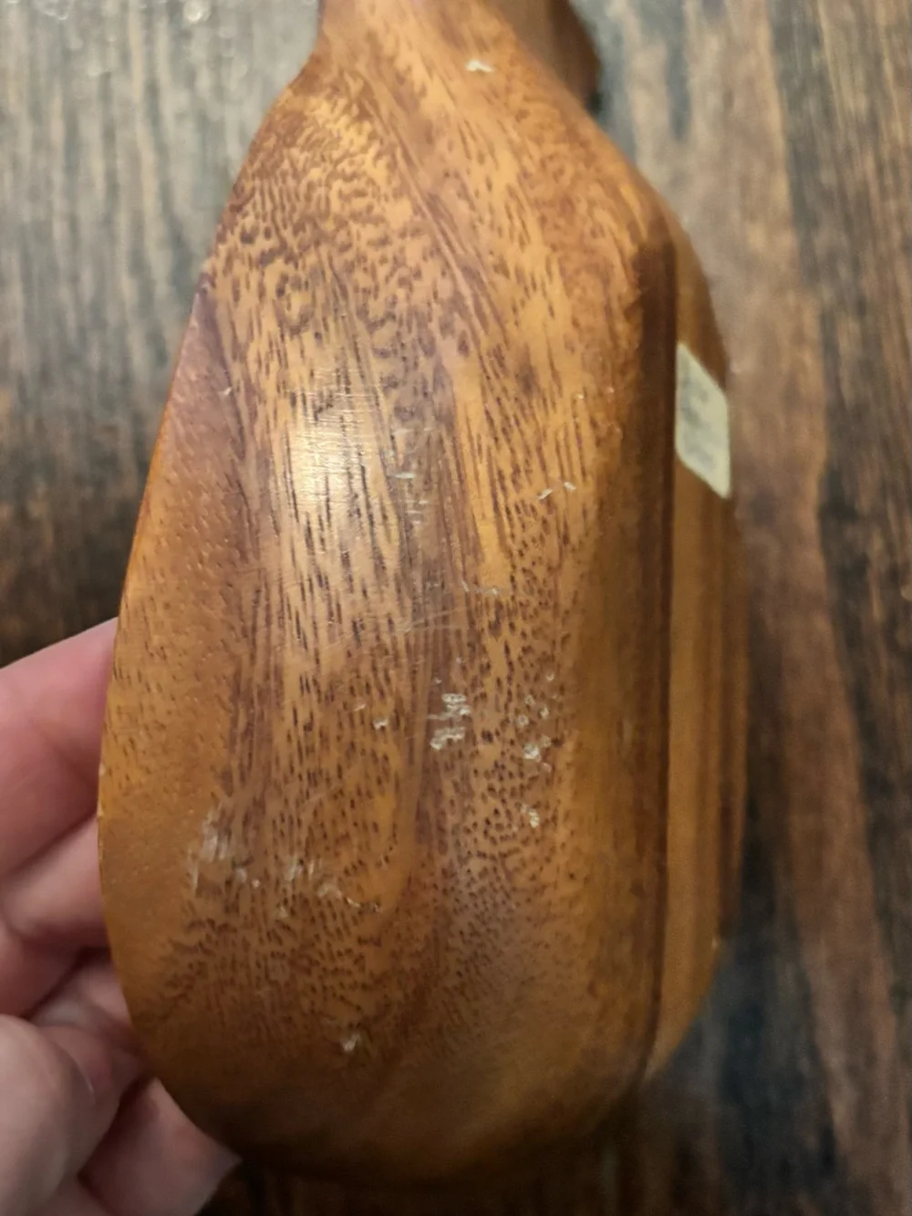 Vintage carved pineapple